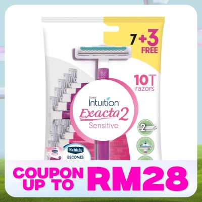 SCHICK Intuition Exacta 2 Sensitive 7+3s