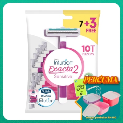 SCHICK - Intuition Exacta 2 Sensitive 7+3s