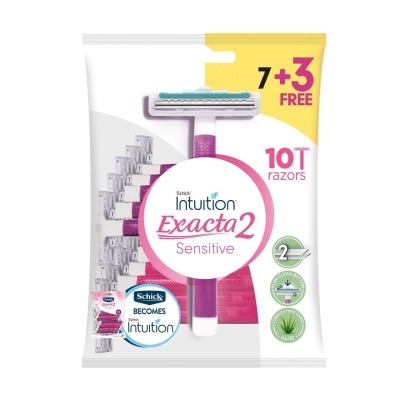 SCHICK Intuition Exacta 2 Sensitive 7+3s