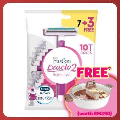 SCHICK Intuition Exacta 2 Sensitive 7+3s