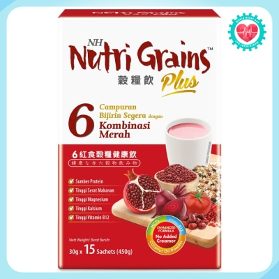 NH NUTRI GRAINS Plus With 6 Red (30g X 15s)