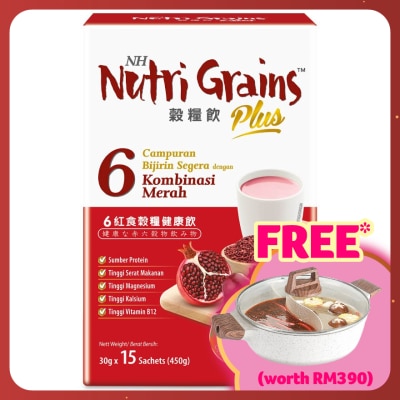 NH NUTRI GRAINS Plus With 6 Red (30g X 15s)