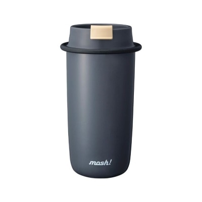 MOSH Latte Series Tumbler With Straw Black 480ml