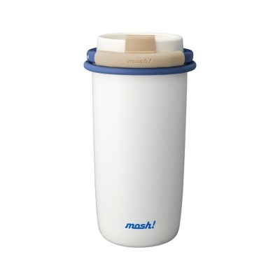 MOSH Latte Series Tumbler With Straw White 480ml