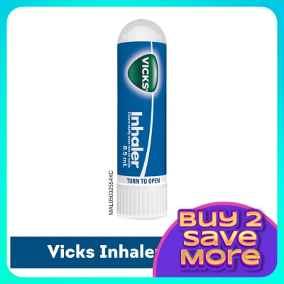 VICKS Inhaler Clear Stuffy Nose Due To Colds 0.5ml