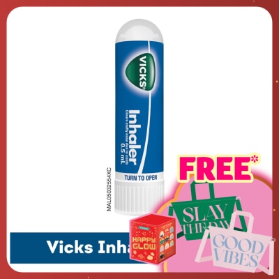 VICKS Inhaler Clear Stuffy Nose Due To Colds 0.5ml