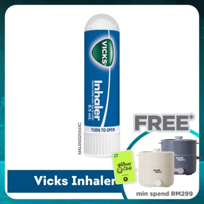 VICKS Inhaler Clear Stuffy Nose Due To Colds 0.5ml