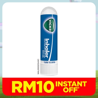 VICKS Inhaler Clear Stuffy Nose Due To Colds 0.5ml