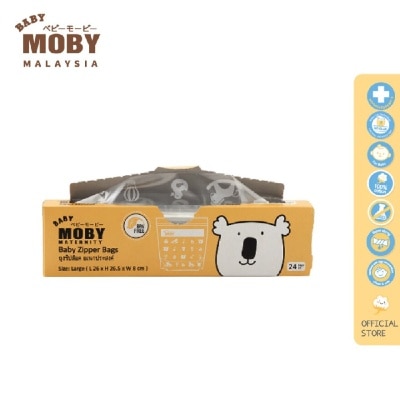 BABY MOBY Large Zipper Bags