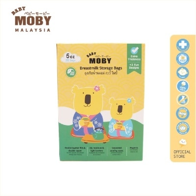 BABY MOBY Breastmilk Storage Bags 5oz