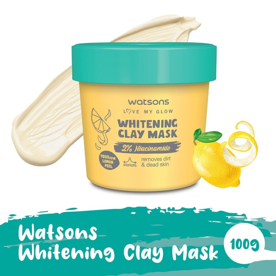 Whitening Clay Jar Mask 100g