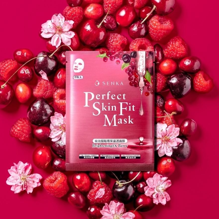 Perfect Skin Fit Mask BrighteningEX Berry 1s