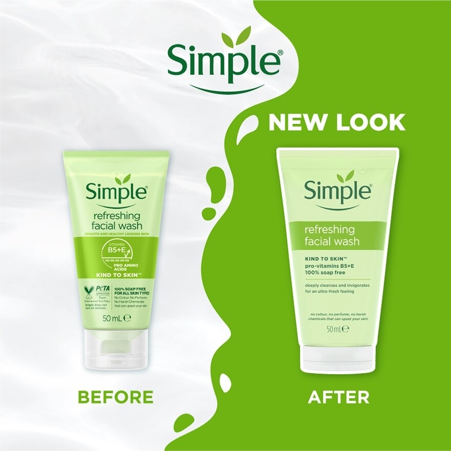 Kind to Skin Refreshing Facial Wash Gel 50ml