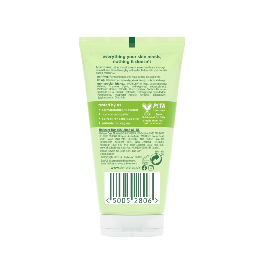 Kind to Skin Refreshing Facial Wash Gel 50ml