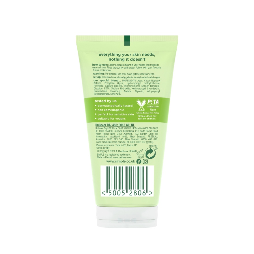 Kind to Skin Refreshing Facial Wash Gel 50ml
