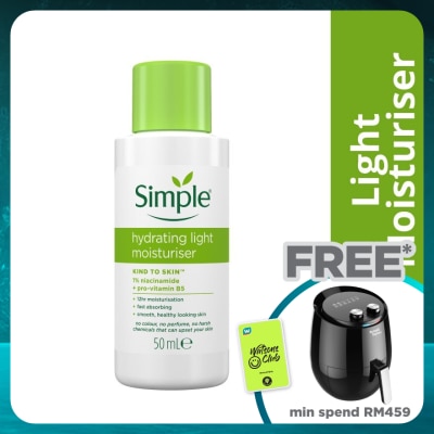SIMPLE Kind to Skin Hydrating Light Moisturiser 50ml