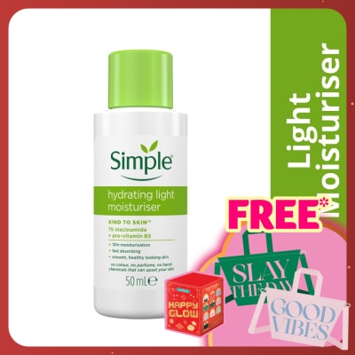SIMPLE Kind to Skin Hydrating Light Moisturiser 50ml