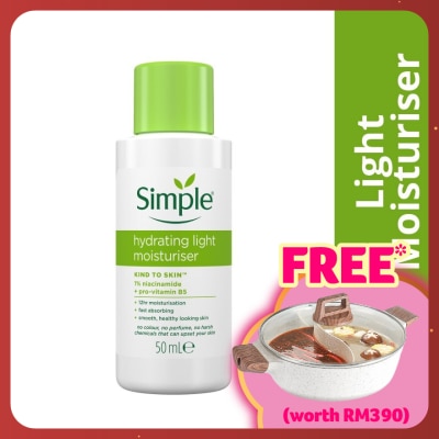 SIMPLE Kind to Skin Hydrating Light Moisturiser 50ml