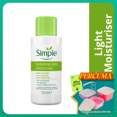SIMPLE - Kind to Skin Hydrating Light Moisturiser 50ml