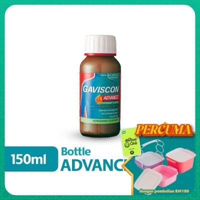 GAVISCON - Advance Liquid (Peppermint Flavour) 150ml
