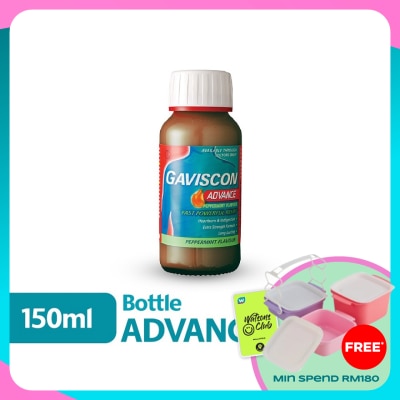 GAVISCON Advance Liquid (Peppermint Flavour) 150ml