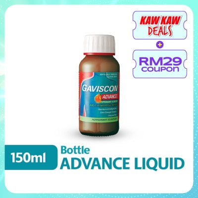 GAVISCON Advance Liquid (Peppermint Flavour) 150ml