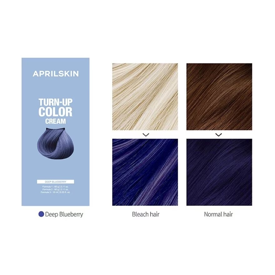 Turn Up Color Cream Deep Blueberry 1s image