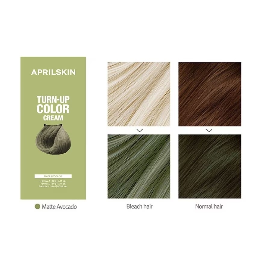 Turn Up Color Cream Matt Avocado 1s image