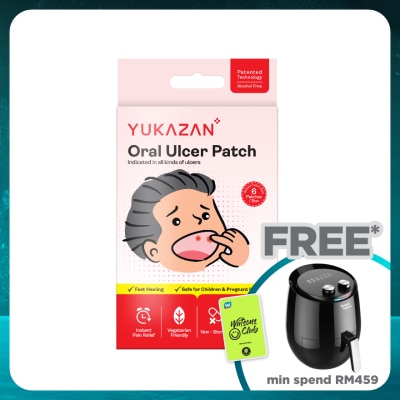 YUKA ZAN Yukazan Oral Ulcer Patch 6's