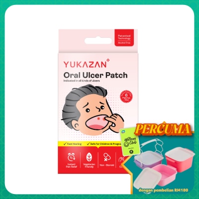 YUKA ZAN - Yukazan Oral Ulcer Patch 6's