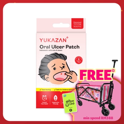 YUKA ZAN Yukazan Oral Ulcer Patch 6's