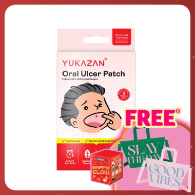 YUKA ZAN Yukazan Oral Ulcer Patch 6's
