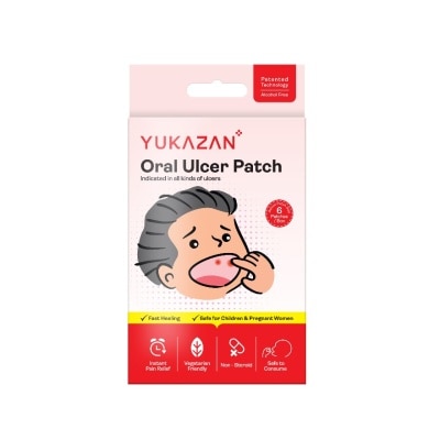 YUKA ZAN Oral Ulcer Patch 6's