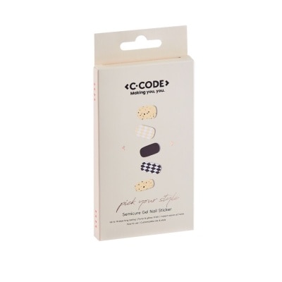 C.CODE Semi Cure Nails Gel Strips 008