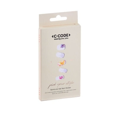 C.CODE Semi Cure Nails Gel Strips 006