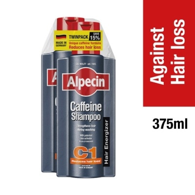 ALPECIN Caffeine Shampoo C1 375ml x2