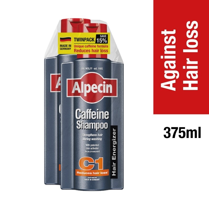 Caffeine Shampoo C1 375ml x2