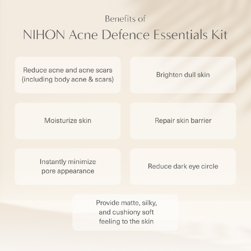 Acne Defence Essentials Kit 1s