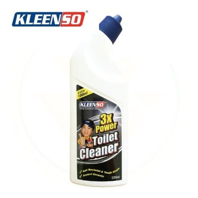 KLEENSO 3x Power Toilet Cleaner 600ML