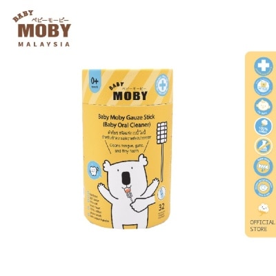 BABY MOBY Gauze Stick (Baby Oral Cleaner)