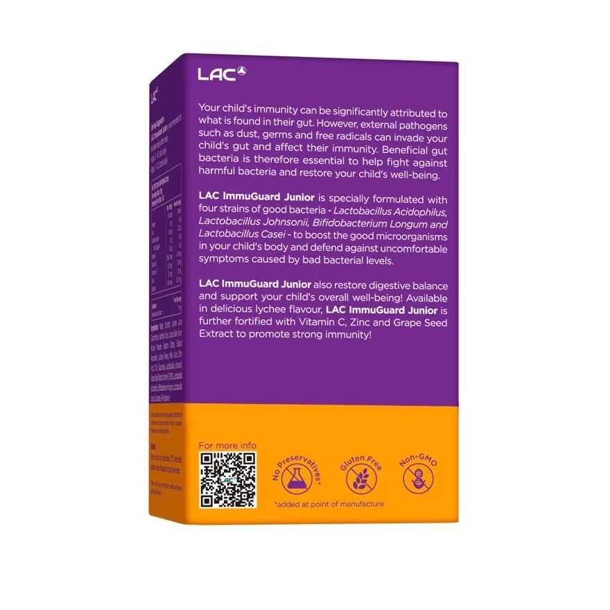 Immuguard Junior With Probiotics 30s image