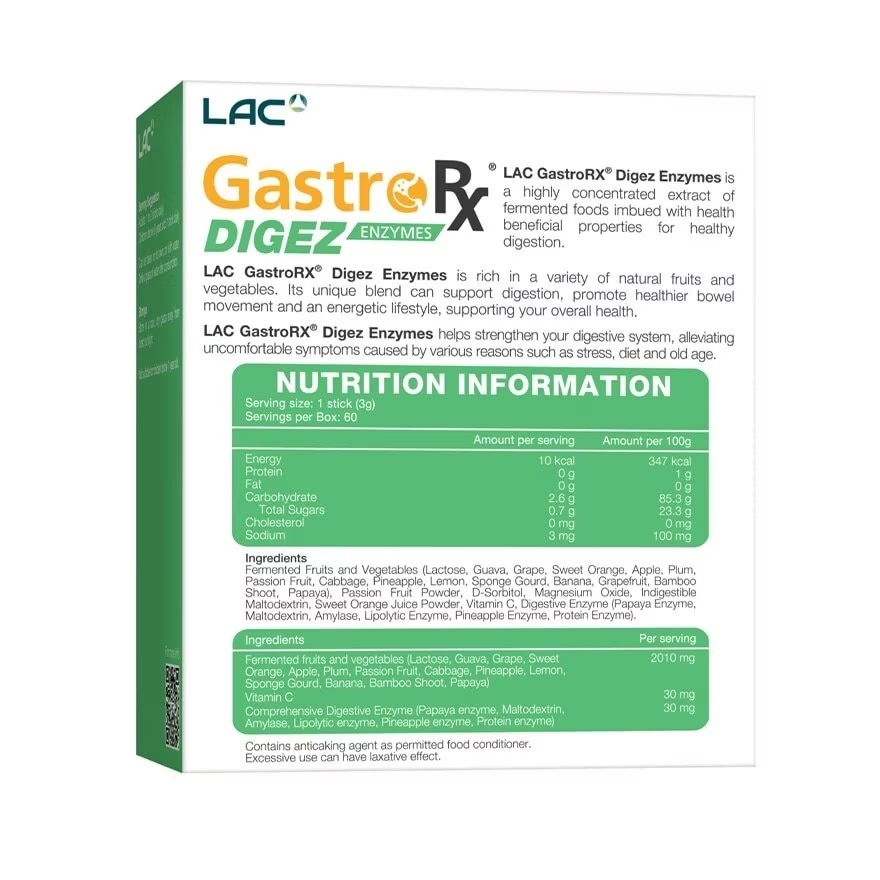 Gastrorx Enzyme 60s