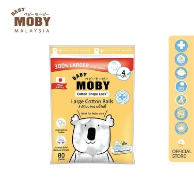 BABY MOBY Large Cotton Balls