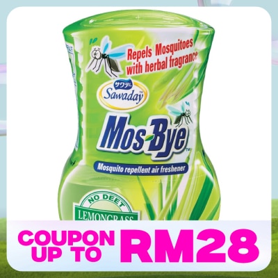 SAWADAY Mos Bye Mosquito Repellent Air Freshener - Lemongrass 275ml