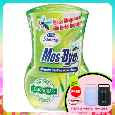 SAWADAY - Mos Bye Mosquito Repellent Air Freshener - Lemongrass 275ml