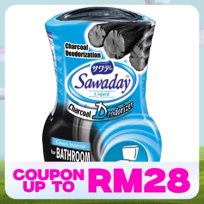 SAWADAY Liquid Charcoal Deodorizer - Clean Incense for Bathroom