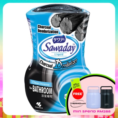 SAWADAY - Liquid Charcoal Deodorizer - Clean Incense for Bathroom