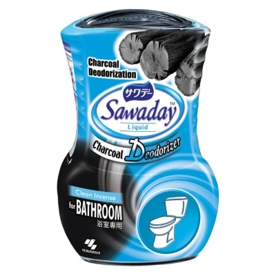 SAWADAY Liquid Charcoal Deodorizer - Clean Incense for Bathroom