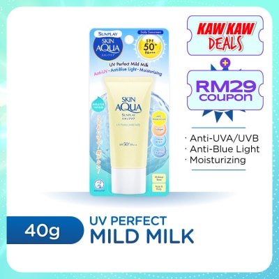 SUNPLAY Skin Aqua UV Perfect Mild Milk 40g