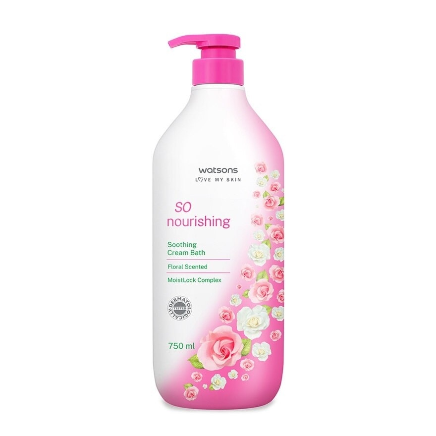 Floral Scented So Nourishing Soothing Cream Bath 750ml